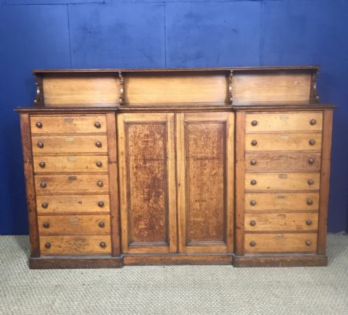 A Scottish Oak Country House Estate Cabinet Circa 1850