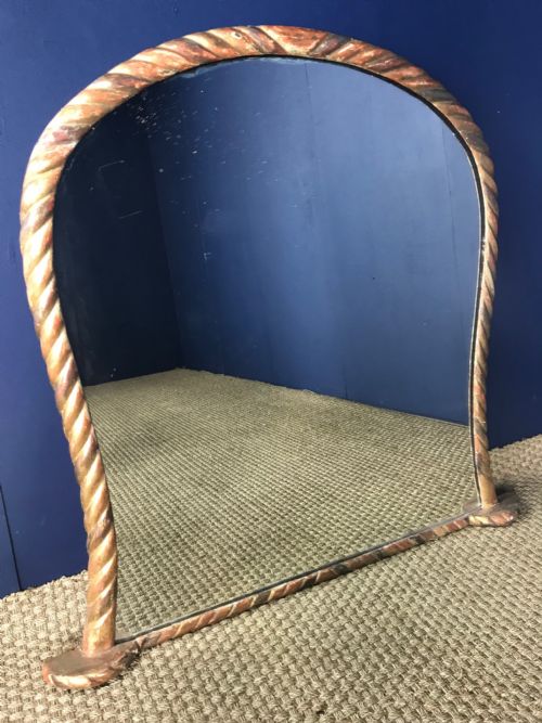 A William IV Gilt Rope Twist Mirror Circa 1835