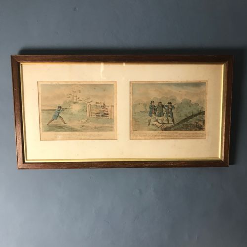 A Set of 6 Early 19th C Sporting Prints by Henry Alken