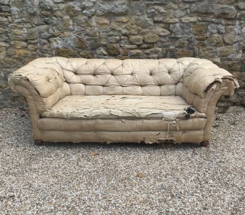 A Large Victorian Country House Chesterfield Circa 1890