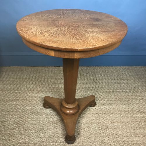 A William IV Lace Wood Lamp Table Circa 1835