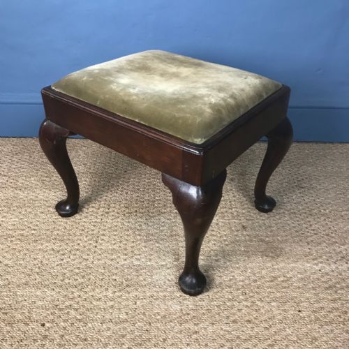 A George 11 Mahogany Stool Circa 1740