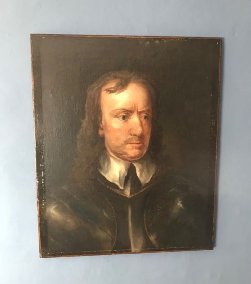 Portrait of Oliver Cromwell. Early 19th C English School