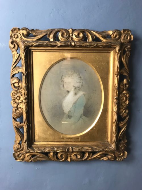 John Downman Ra Portrait of a Woman W/c