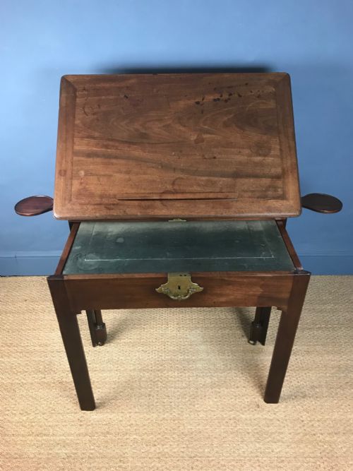 A George 11 Mahogany Architects Table Circa 1750