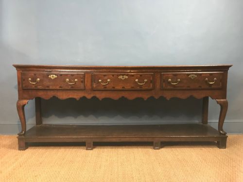 A Rare George 111 Oak Minsterley Dresser Shropshire Circa 1760