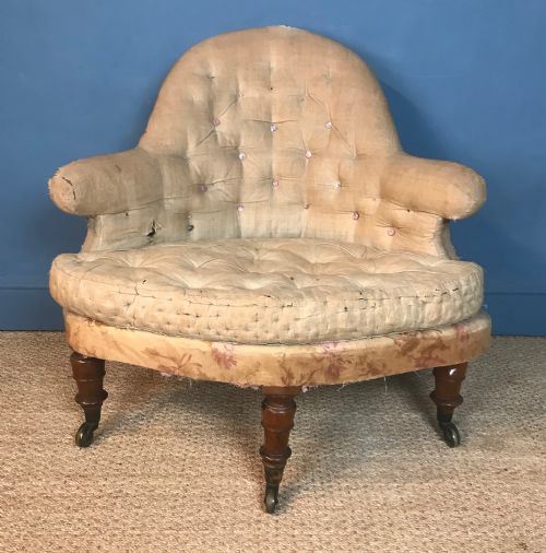 An Unusual William IV Simulated Rosewood Corner Chair Circa 1835