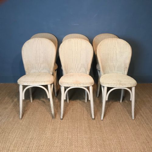 A Set of 6 Lloyd Loom Chairs Circa 1930