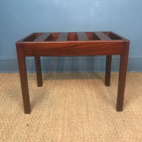 An Art Deco Rosewood Luggage Rack Circa 1920