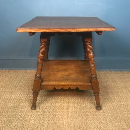 An Aesthetic Movement Oak Table Circa 1880 Designed by Charles Eastlake