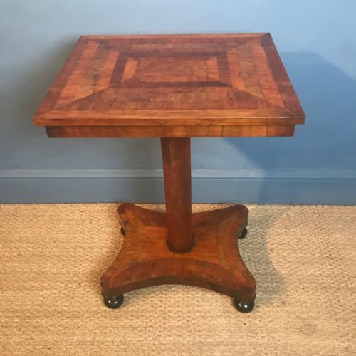 A Rare Colonial Specimen Table Circa 1840