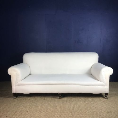 A Large and Deep Late Victorian Country House Sofa Circa 1900