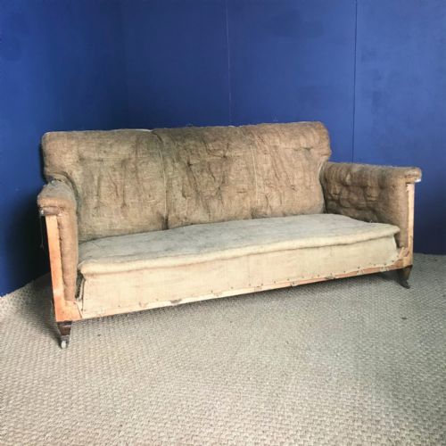 An Edwardian Mahogany Sofa Circa 1910