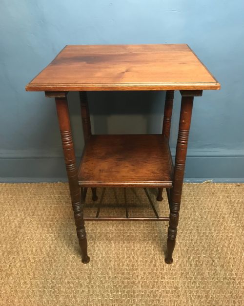 An Aesthetic Movement Walnut Table Circa 1880 to a Design by E W Godwin