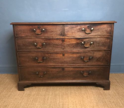 A Chippendale Period Mahogany Commode Chest of Drawers Circa 1770