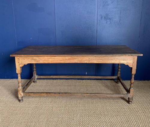 A Late Georgian West Country Oak Farm Table Circa 1820