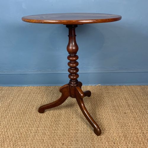 A Victorian Mahogany Tripod Table Circa 1860