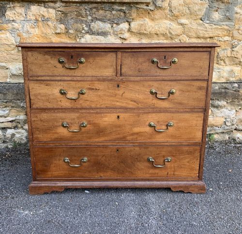 A  George 111 Mahogany Plan Chest of Drawers Circa 1770