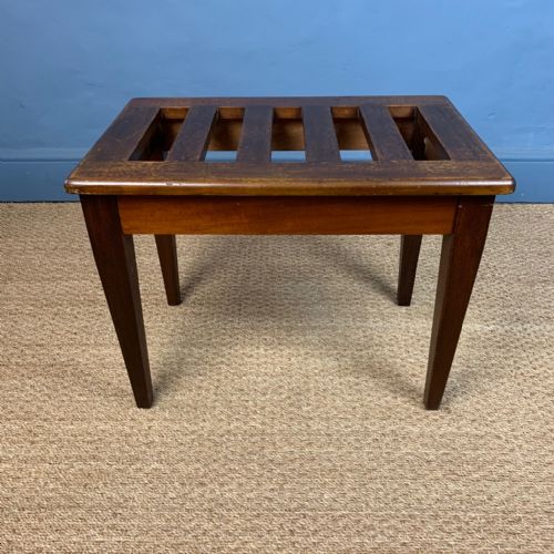 An Edwardian Oak Luggage Rack Circa 1910