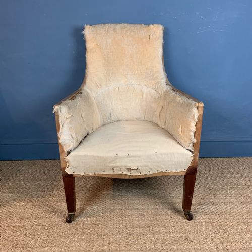 A 19th Century Mahogany Bergere Chair by Shoolbred Circa 1880