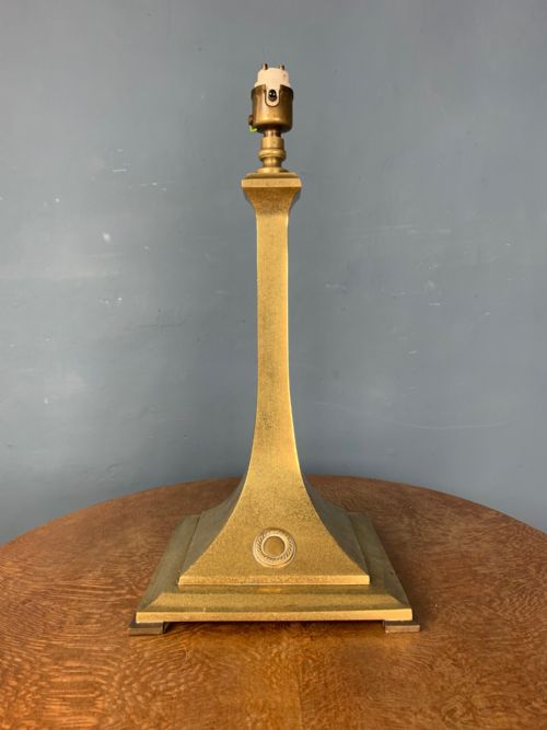 An Edwardian Brass Admiralty Lamp Circa 1910