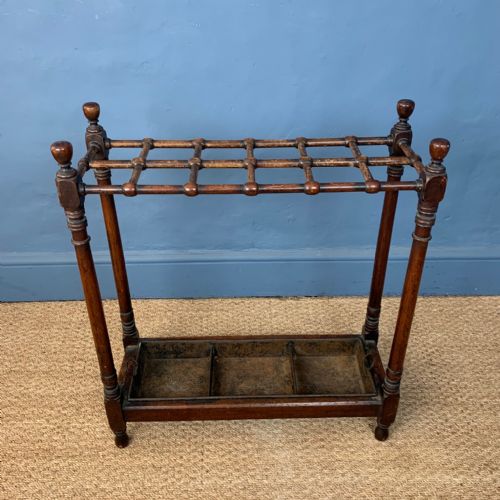 A Heals Mahogany Stick Stand Circa 1910