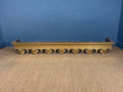 A Fine Quality William IV Carved Gilt Wood Pelmet Circa 1835
