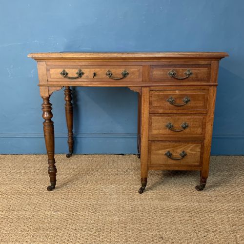 A Victorian Walnut Desk Circa 1880