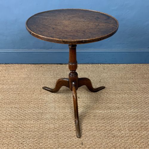 A George 111 Oak Tripod Table Circa 1800