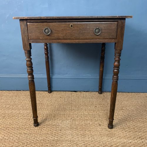 An Early 19th Century Oak Side Table