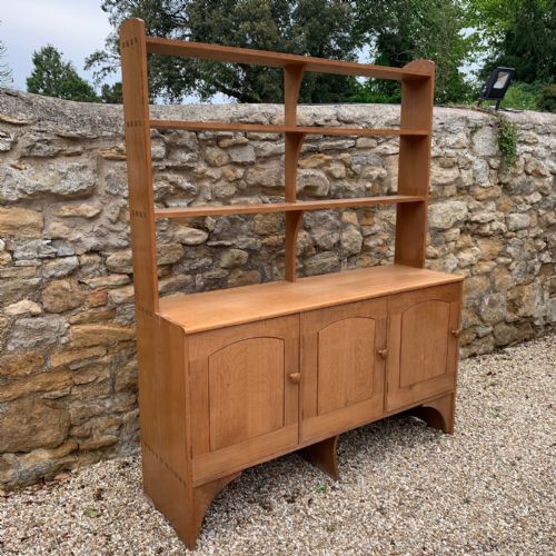 An Unusual Cotswold School Oak Dresser Circa 1930