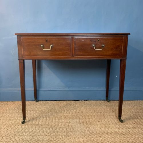 A George 111 Mahogany Writing Table Circa 1790