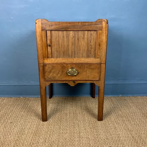 A George 111 Faded Mahogany Bedside Table Circa 1780