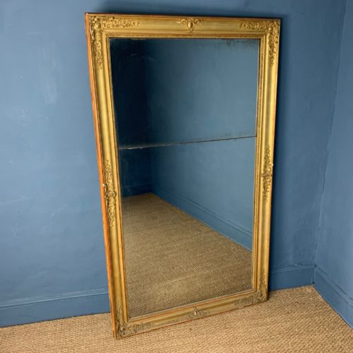 A Large Mid 19th Century French Gilt Mirror Circa 1850