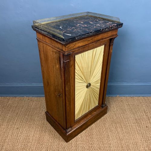 A George IV Faded Rosewood Side Cabinet Circa 1825