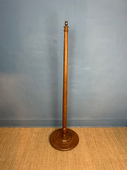 A Heals Oak Standard Lamp Circa 1930
