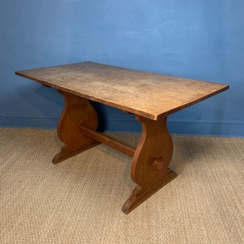 A Rare Heals Oak Small Refectory Table Circa 1930