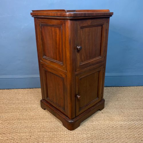 A George IV Mahogany Bedside Cupboard Circa 1830