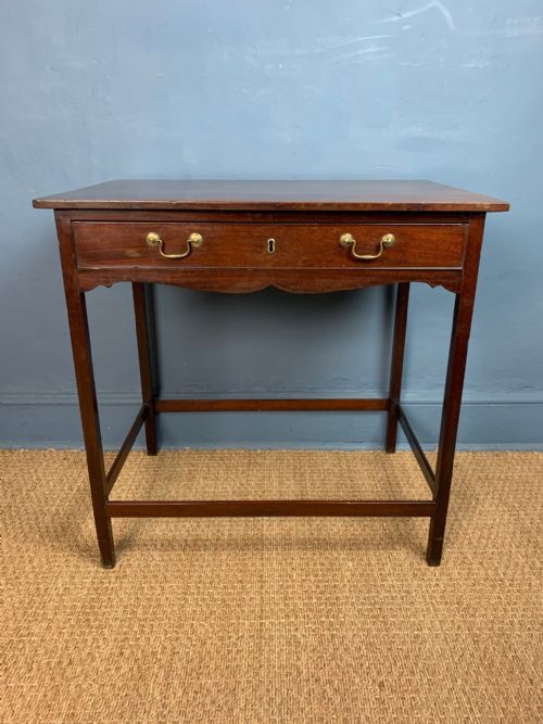 A George 111 Mahogany Side Table Circa 1790