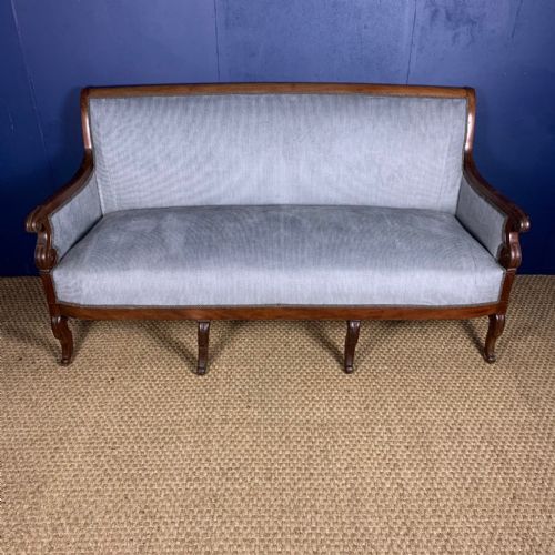 A Charles X Mahogany Sofa Circa 1830