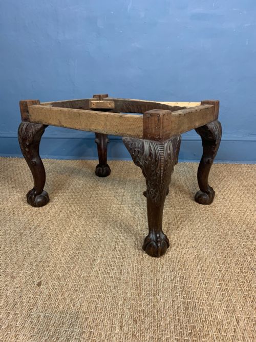 A George 11 Mahogany Stool Circa 1740