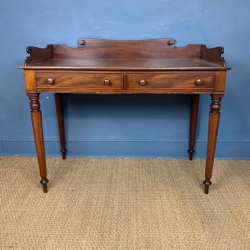 A William IV Mahogany Dressing or Writing Table Circa 1830