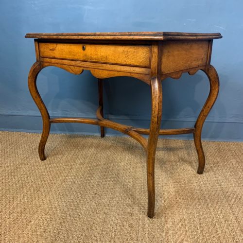 An Unusual Scottish Oak Writing Table Circa 1840