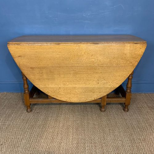 A Heals Golden Oak Gateleg Table Circa 1930