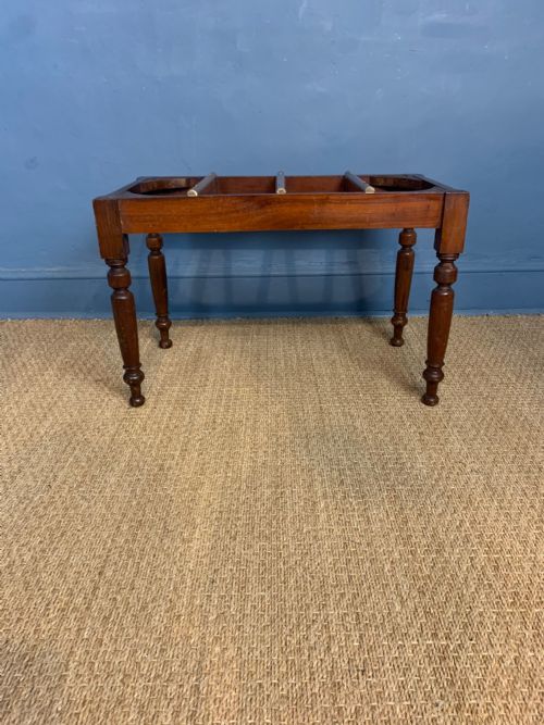 A Late Victorian Mahogany Luggage Rack Circa 1900