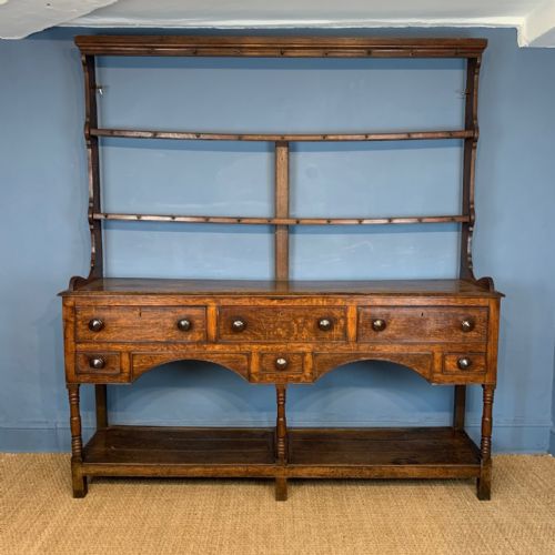 A George 111 Oak Welsh Dresser Circa 1820