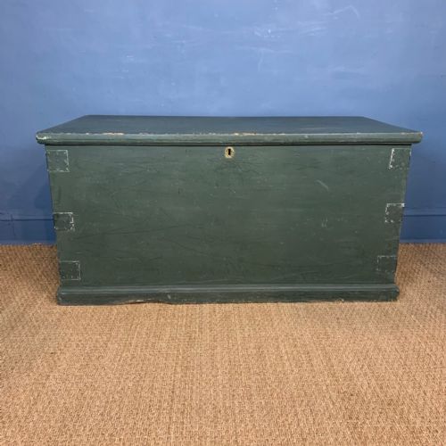 A Large 19th Century Pine Trunk Circa 1880
