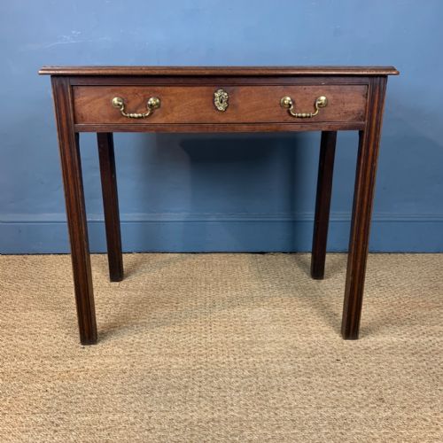A George 111 Chippendale Period Mahogany Side Table Circa 1770