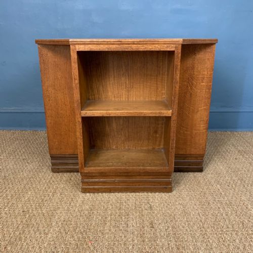 A Large Edwardian Oak Octagonal Book Table Circa 1910