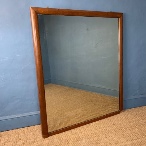 A Victorian Oak Over Mantel Mirror Circa 1870